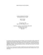 ETHNIC CHINESE NETWORKS IN INTERNATIONAL TRADE