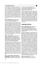 Language learning