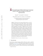 Strengthening Multimodal Large Language Model with Bootstrapped Preference Optimization