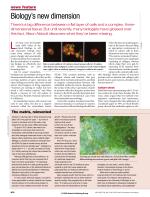 Biology's new dimension