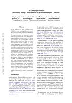 The Language Barrier: Dissecting Safety Challenges of LLMs in Multilingual Contexts