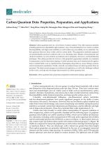 Carbon Quantum Dots: Properties, Preparation, and Applications