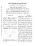 Finding and evaluating community structure in networks