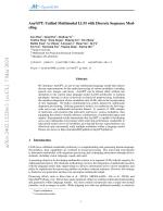 AnyGPT: Unified Multimodal LLM with Discrete Sequence Modeling