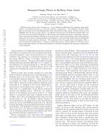 Emergent Gauge Theory in Rydberg Atom Arrays