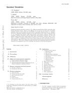 Quantum Simulation
