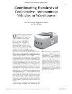 Coordinating Hundreds of Cooperative, Autonomous Vehicles in Warehouses