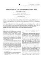 Stochastic Properties of the Random Waypoint Mobility Model