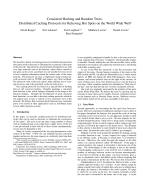Consistent Hashing and Random Trees: Distributed Caching Protocols for Relieving Hot Spots on the World Wide Web