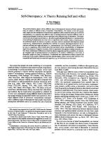 Self-Discrepancy: A Theory Relating Self and Affect