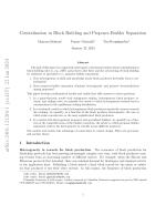 Centralization in Block Building and Proposer-Builder Separation