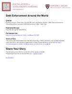 Debt Enforcement Around the World