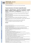Temporal Dynamics of the Human Vaginal Microbiota