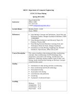 METU Department of Computer Engineering CENG 514 Data Mining Spring 2015-2016