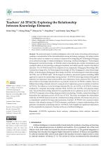 Teachers' AI-TPACK: Exploring the Relationship between Knowledge Elements