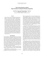 Wasserstein Distance Guided Representation Learning for Domain Adaptation