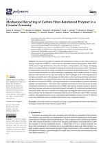 Mechanical Recycling of Carbon Fiber-Reinforced Polymer in a Circular Economy