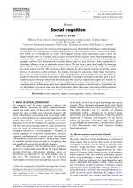 Social cognition