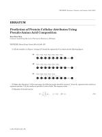 Prediction of Protein Cellular Attributes Using Pseudo-Amino Acid Composition