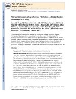 Worldwide Epidemiology of Atrial Fibrillation: A Global Burden of Disease 2010 Study
