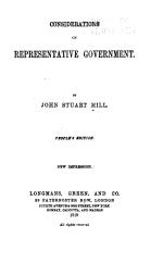 CONSIDERATIONS ON REPRESENTATIVE GOVERNMENT
