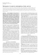 Melanopsin: An opsin in melanophores, brain, and eye