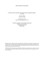 Changes in the Labor Supply Behavior of Married Women: 1980-2000