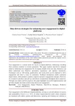 Data-driven strategies for enhancing user engagement in digital platforms