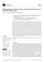 Biodegradation of Typical Plastics: From Microbial Diversity to Metabolic Mechanisms