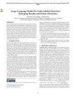 Large Language Model for Vulnerability Detection: Emerging Results and Future Directions