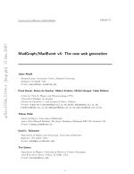MadGraph/MadEvent v4: The new web generation