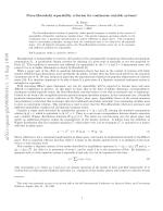 Peres-Horodecki separability criterion for continuous variable systems