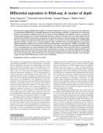 Differential expression in RNA-seq: A matter of depth