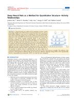 Deep Neural Nets as a Method for Quantitative Structure–Activity Relationships