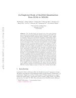 An Empirical Study of LLaMA3 Quantization: From LLMs to MLLMs