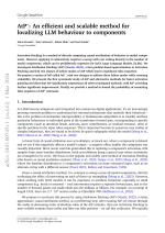 AtP*: An efficient and scalable method for localizing LLM behaviour to components