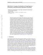 TRIFORCE: Lossless Acceleration of Long Sequence Generation with Hierarchical Speculative Decoding