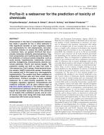 ProTox-II: a webserver for the prediction of toxicity of chemicals