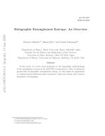 Holographic Entanglement Entropy: An Overview