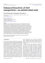 Enhanced bioactivity of ZnO nanoparticles—an antimicrobial study