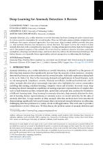 Deep Learning for Anomaly Detection: A Review