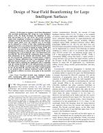 Design of Near-Field Beamforming for Large Intelligent Surfaces
