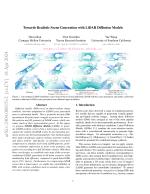 Towards Realistic Scene Generation with LiDAR Diffusion Models