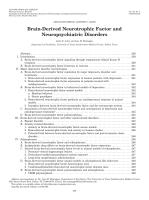 Brain-Derived Neurotrophic Factor and Neuropsychiatric Disorders