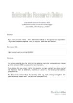 Bibliometric Methods in Management and Organization