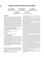 Making Gnutella-like P2P Systems Scalable