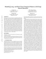 Modeling Long- and Short-Term Temporal Patterns with Deep Neural Networks