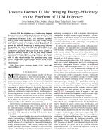 Towards Greener LLMs: Bringing Energy-Efficiency to the Forefront of LLM Inference