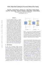 MoRA: High-Rank Updating for Parameter-Efficient Fine-Tuning