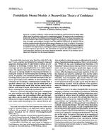 Probabilistic Mental Models: A Brunswikian Theory of Confidence